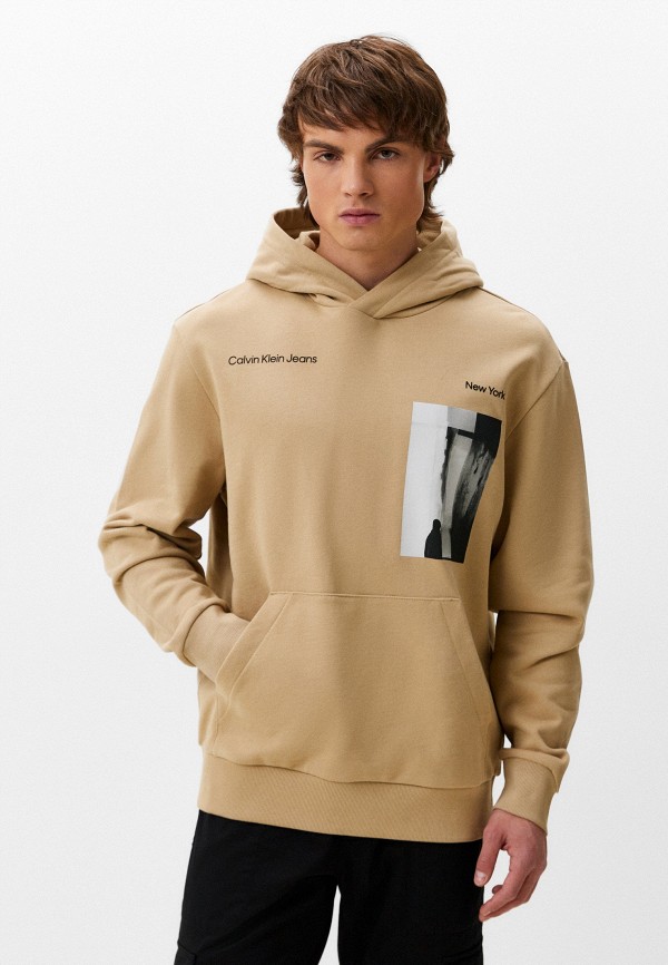 

Худи Calvin Klein Jeans, Бежевый