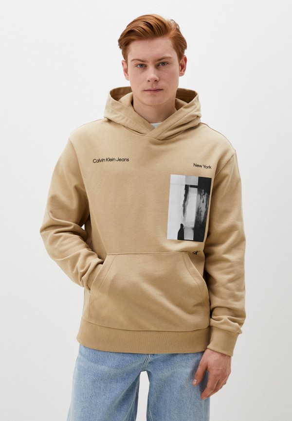 

Худи Calvin Klein Jeans, Бежевый