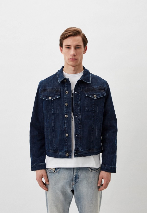 

Куртка джинсовая Bikkembergs, Синий