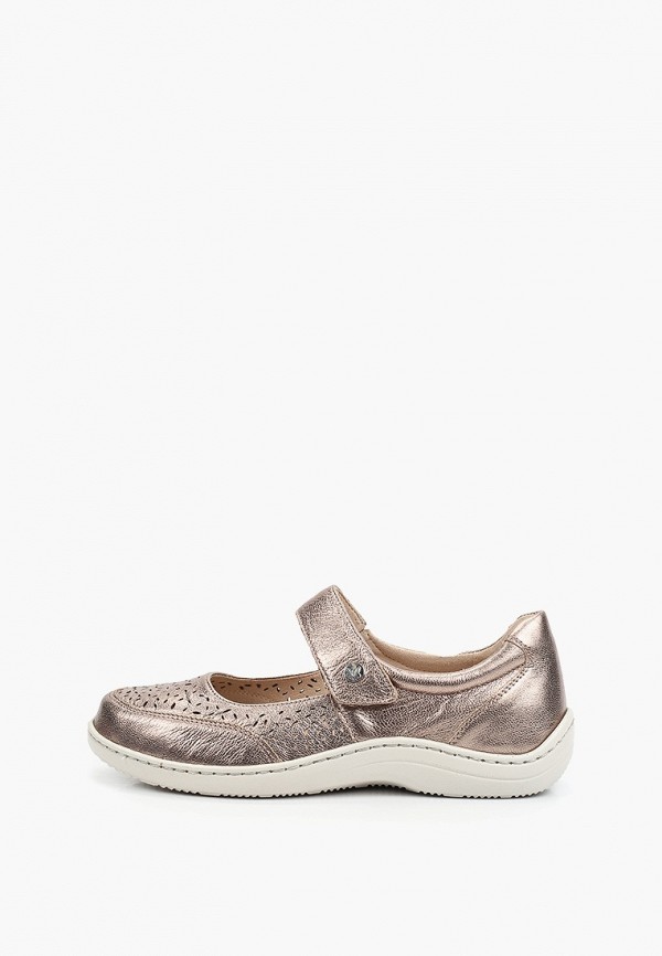 

Туфли Caprice, Золотой, Увеличенная полнота, Comfort