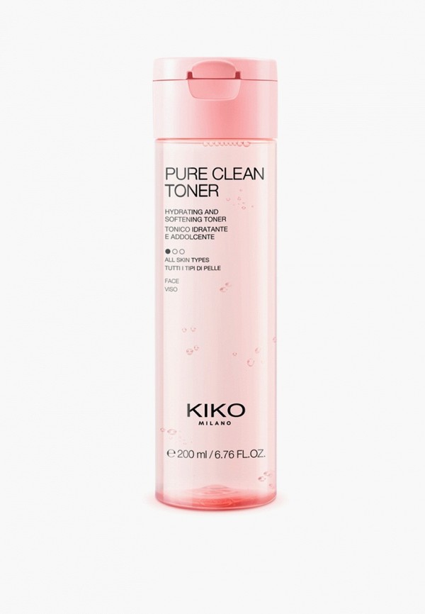 

Тоник для лица Kiko Milano, Прозрачный, очищающий и тонизирующий