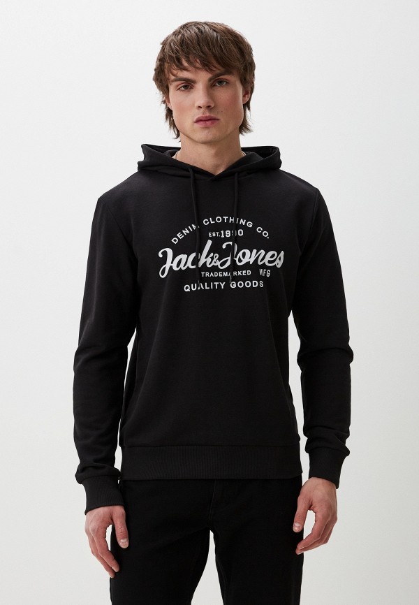 Худи Jack &amp; Jones черного цвета