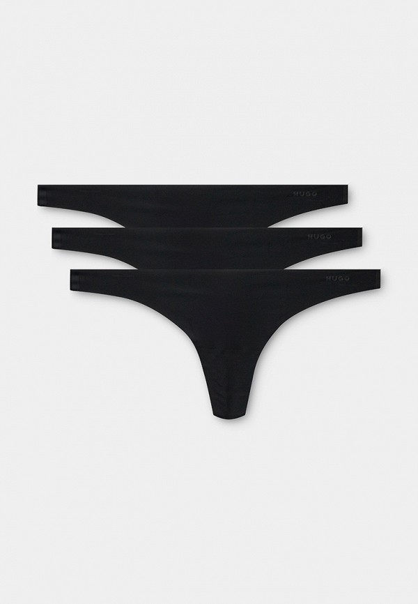 

Трусы 3 шт. Hugo, Черный, TRIPLET THONG C.CUT