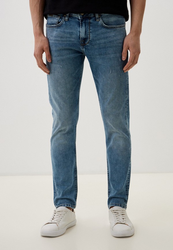Джинсы Pepe Jeans джинсы pepe jeans полуприлегающие завышенная посадка стрейч размер 31 голубой