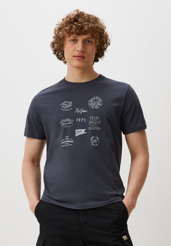 

Футболка Pepe Jeans, Серый