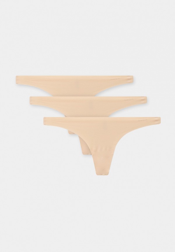 

Трусы 3 шт. Hugo, Бежевый, TRIPLET THONG C.CUT