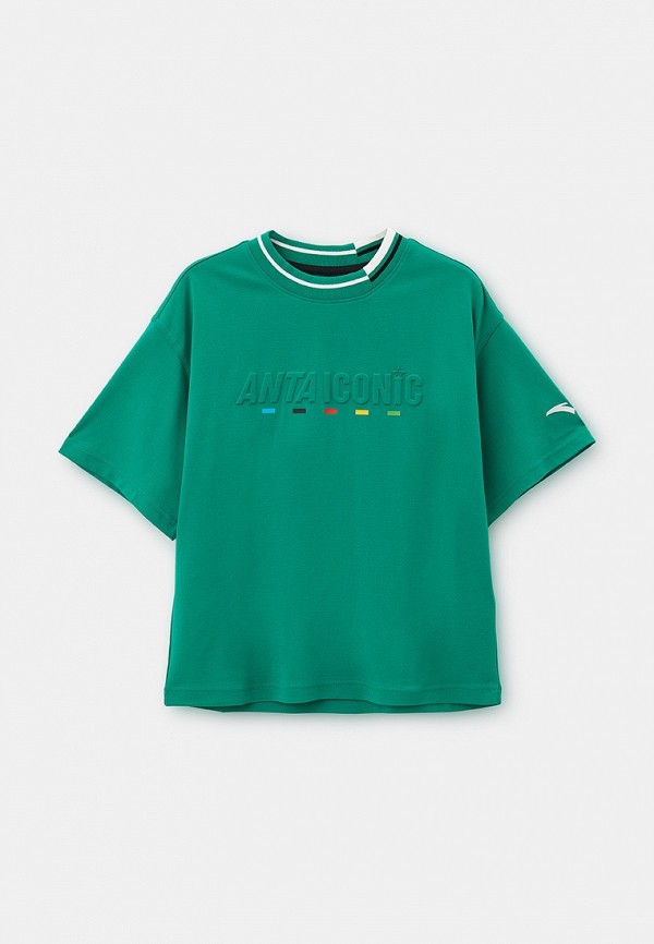 

Футболка Anta, Зеленый, SS Tee