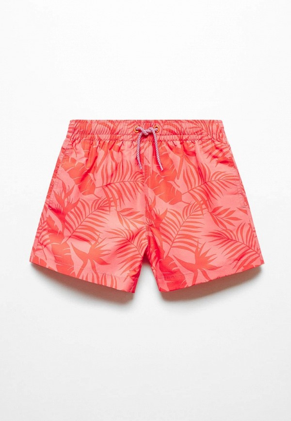 

Шорты для плавания Mango Kids, Коралловый, LEAF