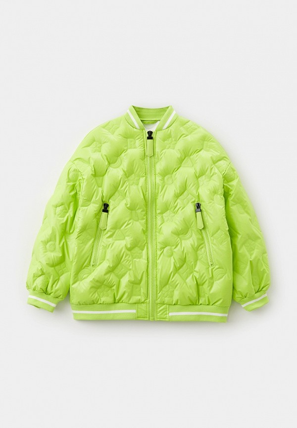 Куртка утепленная Gulliver зеленого цвета