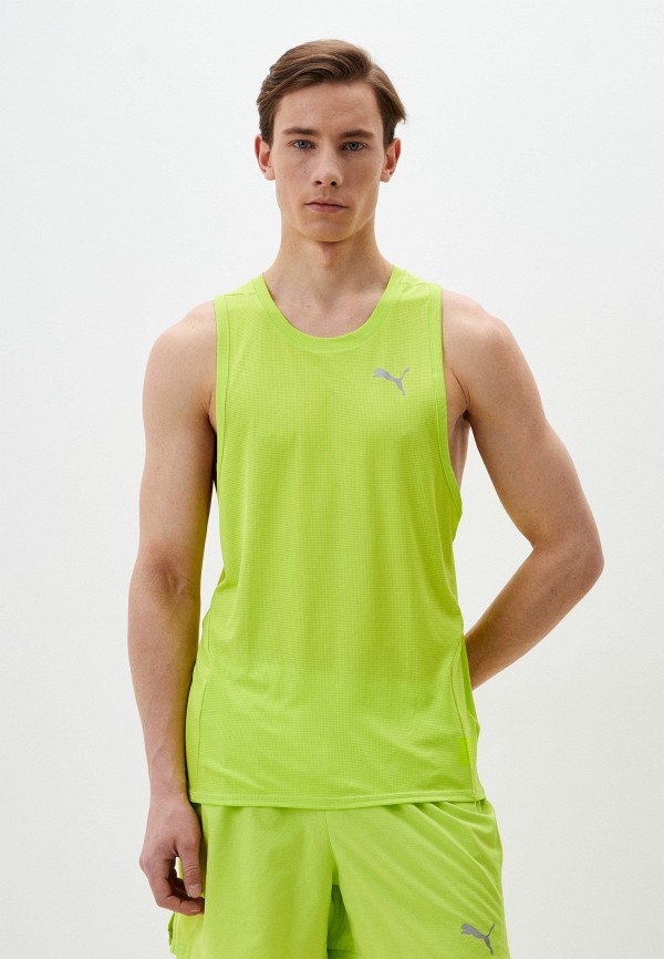 

Майка спортивная PUMA, Зеленый, RUN FAVORITE SINGLET M