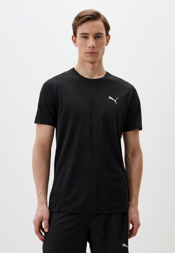 

Футболка спортивная PUMA, Черный, RUN FAVORITE HEATHER SS TEE M