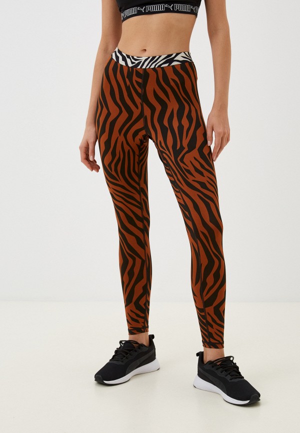 

Тайтсы PUMA, Коричневый, ANIMAL REMIX HW 7/8 TIGHT