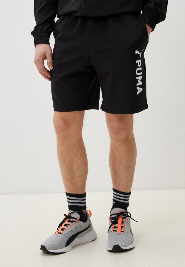 

Шорты спортивные PUMA, Черный, FIT 8" Double Knit Graphic Short