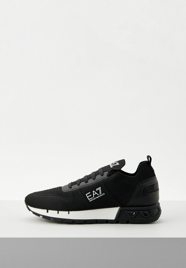 

Кроссовки EA7, Черный, BLACK & WHITE LEGACY KNIT