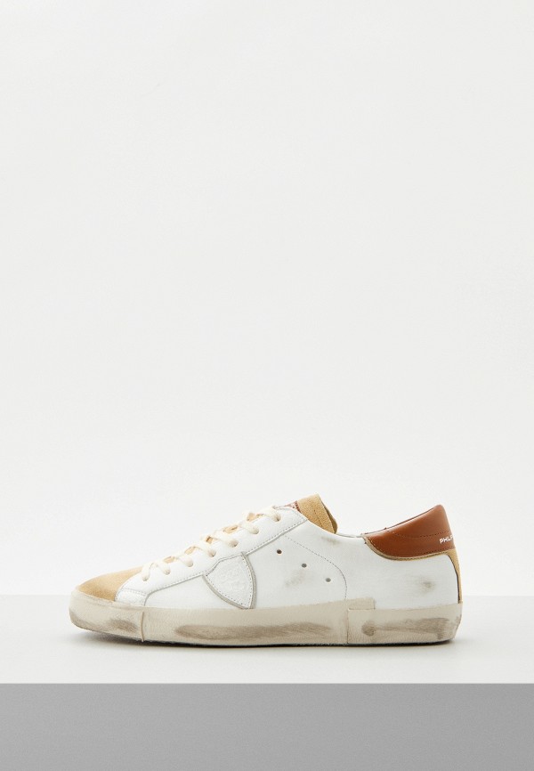 

Кеды Philippe Model Paris, Бежевый