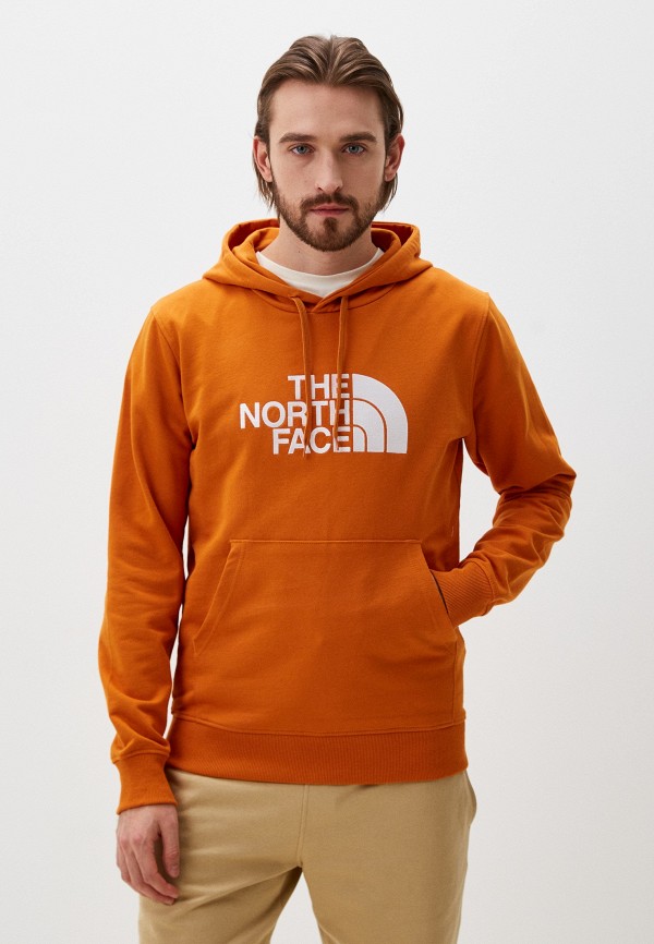 Худи The North Face оранжевого цвета
