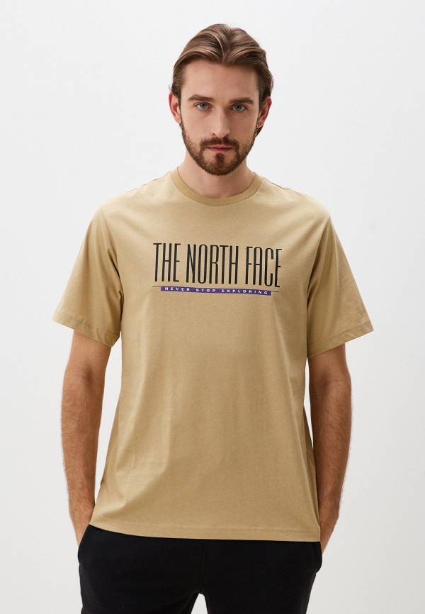 

Футболка The North Face, Коричневый, M Tnf Est 1966 S/S