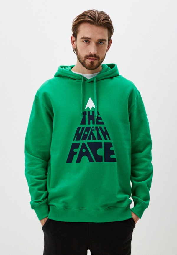 Худи The North Face зеленого цвета