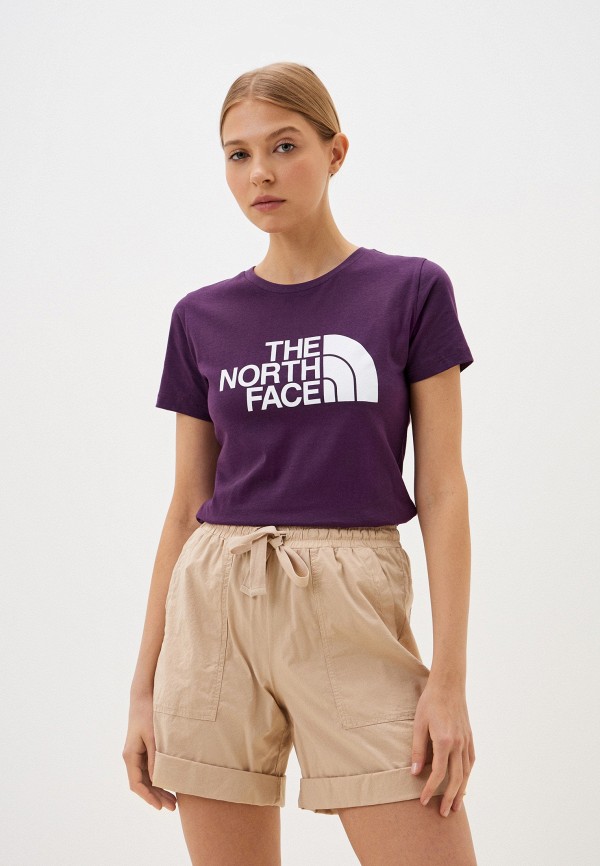 

Футболка The North Face, Фиолетовый, W S/S Easy Tee