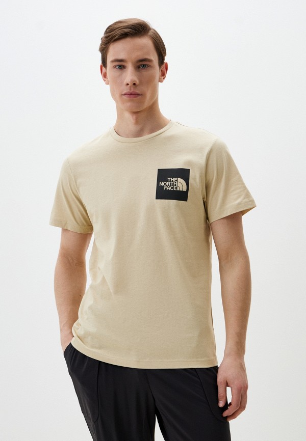 

Футболка The North Face, Бежевый, M S/S Fine Tee