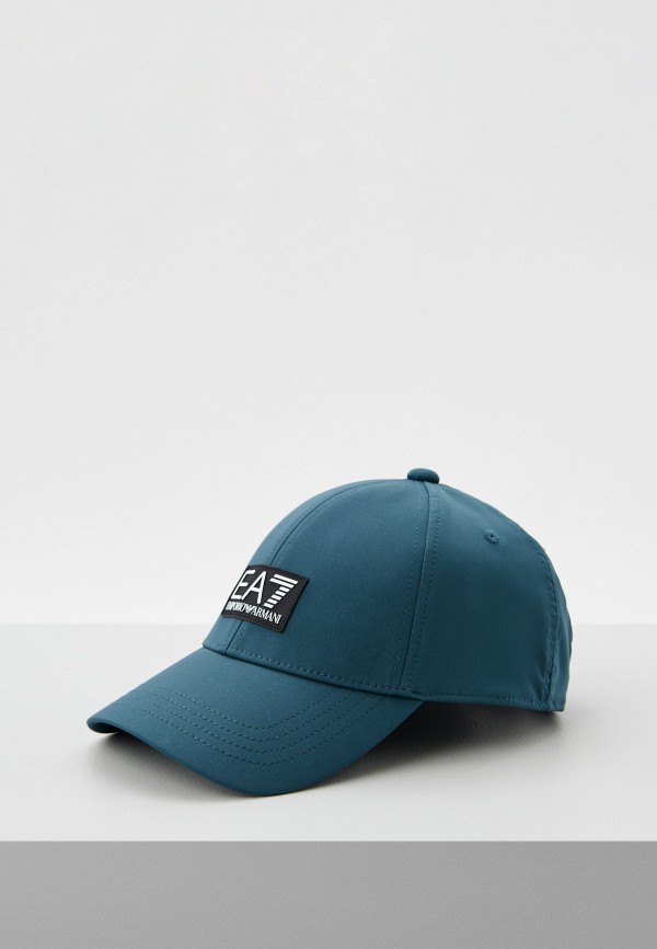 

Бейсболка EA7, Бирюзовый, TRAIN CORE U CAP LABEL