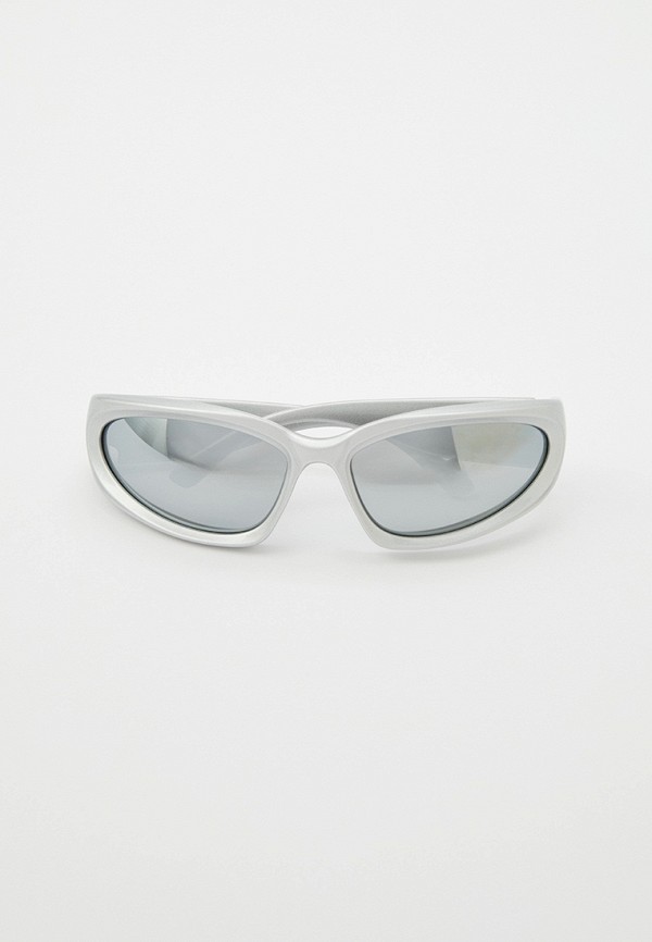 Очки солнцезащитные Balenciaga серебрянного цвета