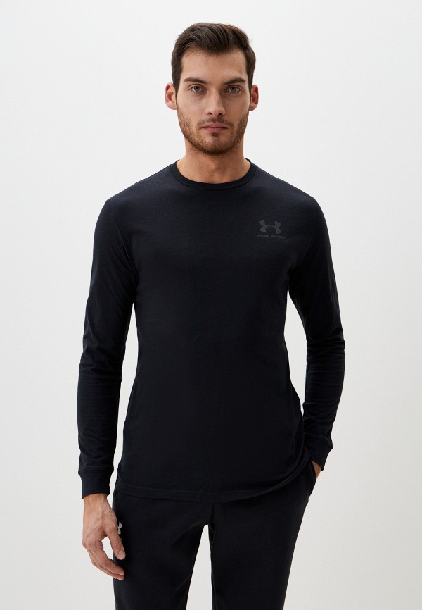 

Лонгслив Under Armour, Черный, SPORTSTYLE LEFT CHEST LS