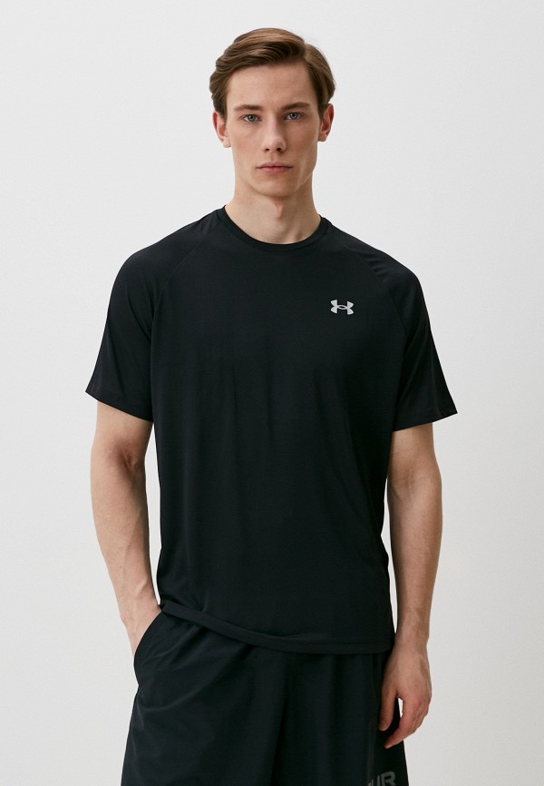 

Футболка спортивная Under Armour, Черный, UA TECH REFLECTIVE SS
