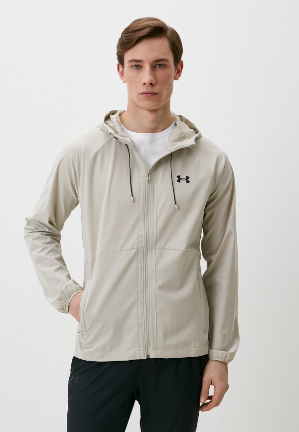 

Ветровка Under Armour, Бежевый, UA STRETCH WOVEN WINDBREAKER