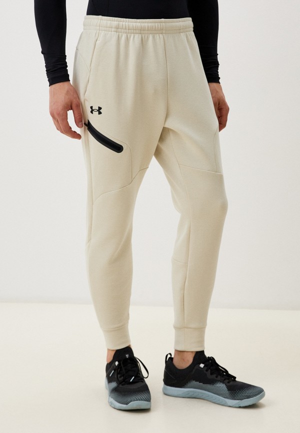 

Брюки спортивные Under Armour, Бежевый, UA UNSTOPPABLE FLC JOGGERS
