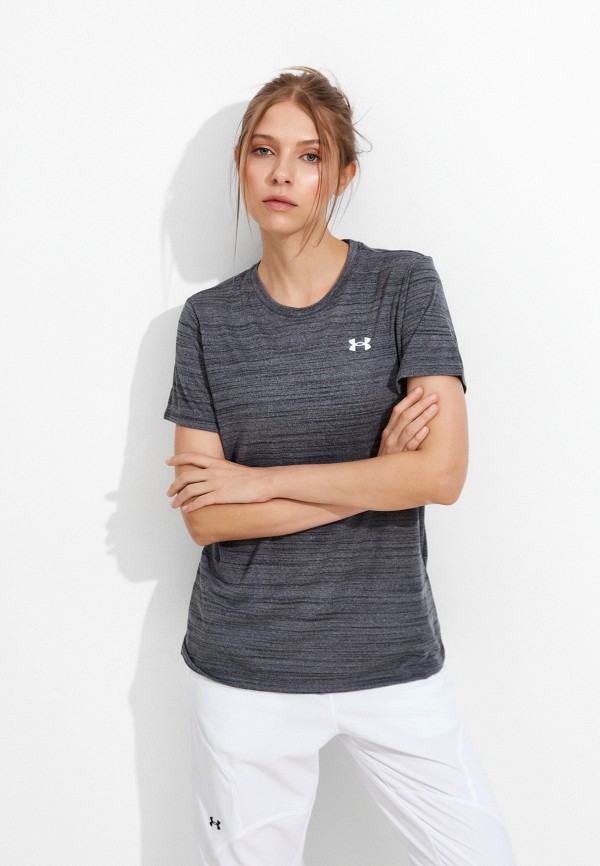 

Футболка спортивная Under Armour, Серый, TECH TIGER SSC