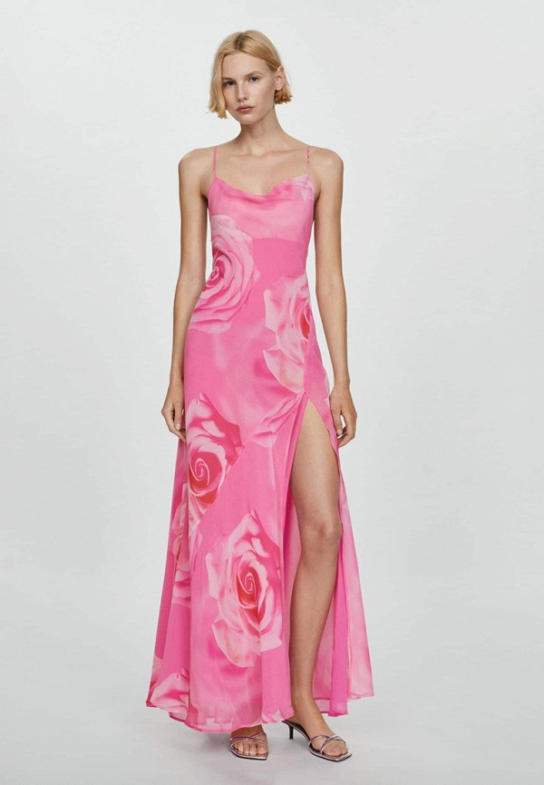 

Платье Mango, Розовый, ROSA