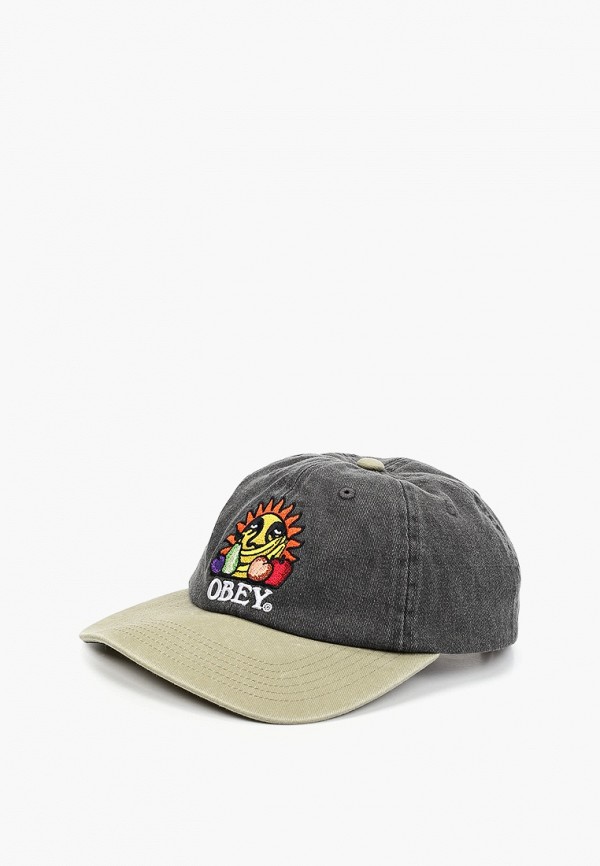 

Бейсболка Obey, Серый