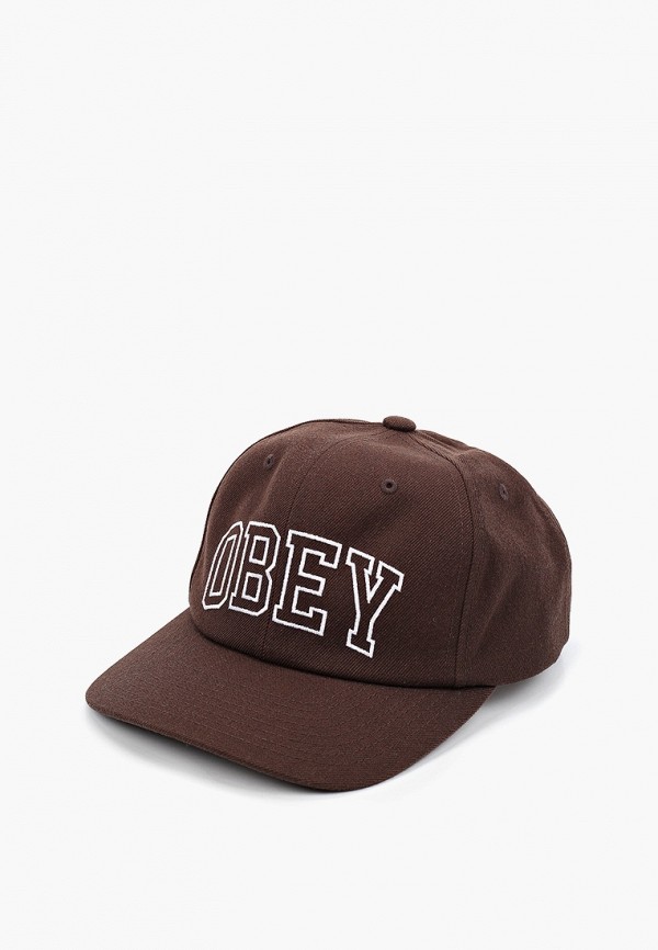 

Бейсболка Obey, Коричневый