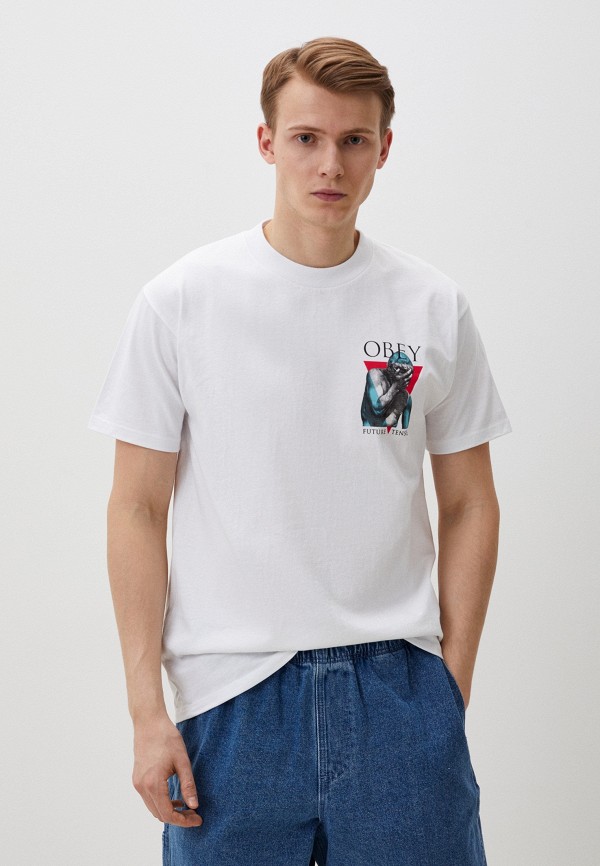 

Футболка Obey, Белый, OBEY FUTURE TENSE