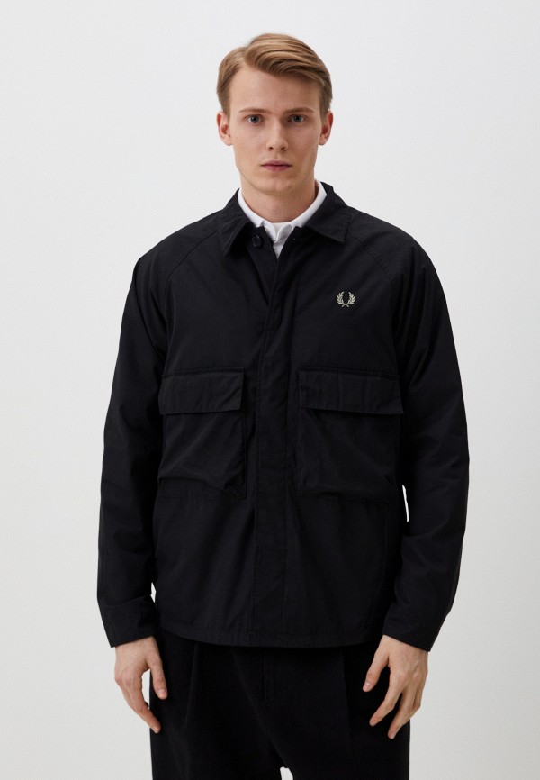 

Куртка Fred Perry, Черный, UTILITY OVERSHIRT