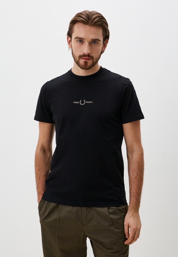 

Футболка Fred Perry, Черный, SPORT+1 3D FLP