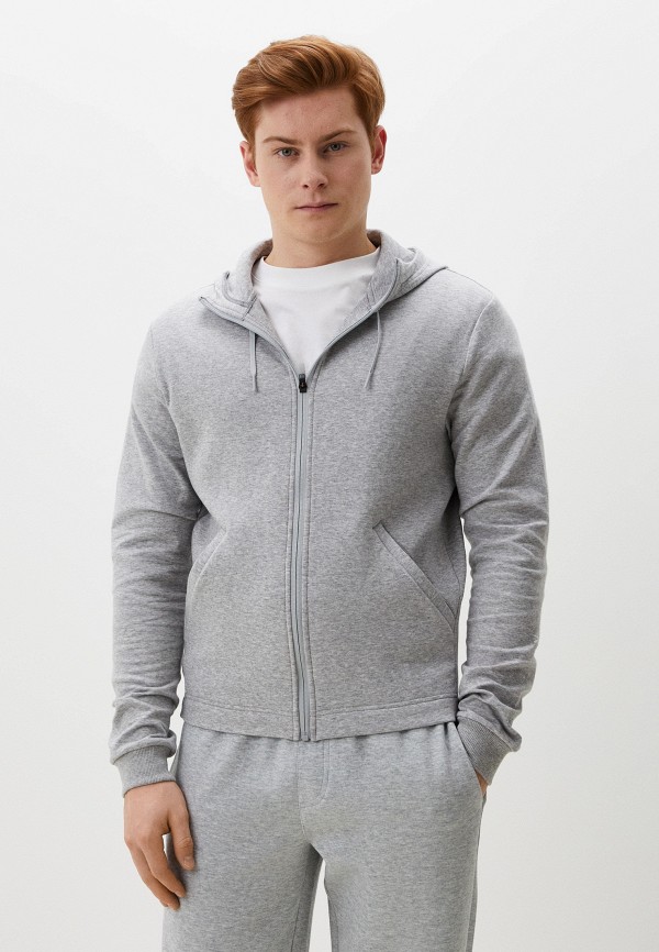 

Толстовка Reebok, Серый, ACTIV COLL DREAMBLEND FZ HOODIE