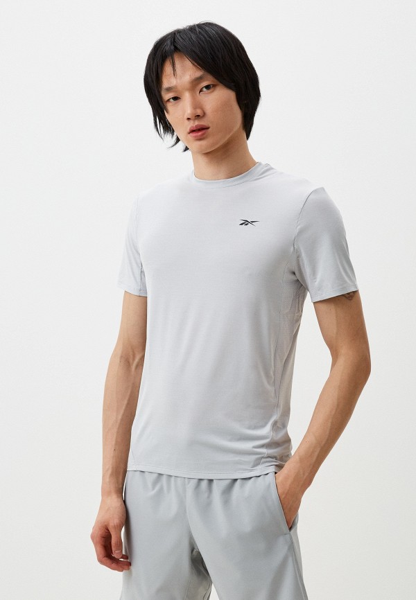 

Футболка спортивная Reebok, Серый, ATHLETE TEE 2.0 RBK-CHILL