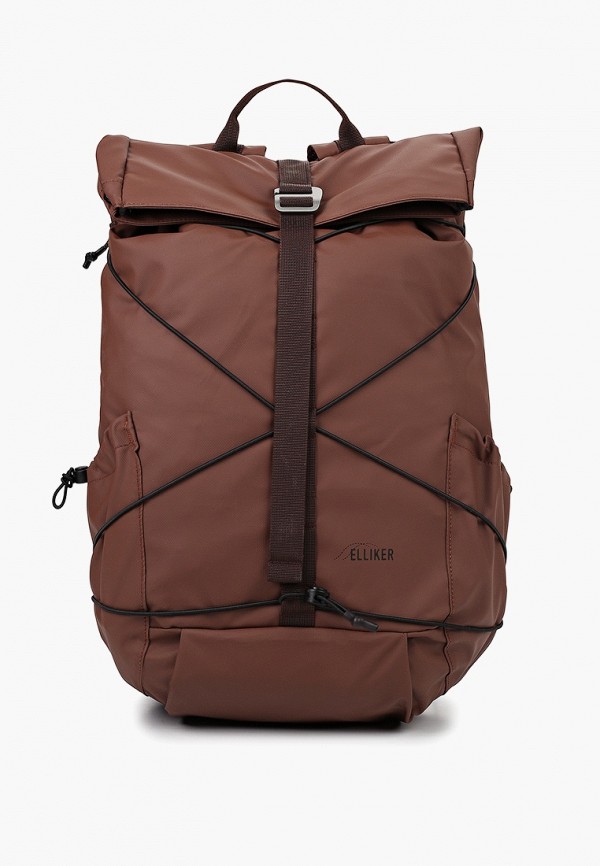 

Рюкзак Elliker, Коричневый, DAYLE ROLL TOP BACKPACK