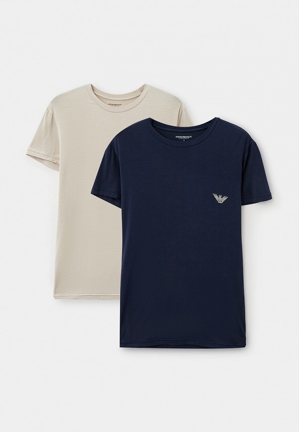 

Футболки домашние 2 шт. Emporio Armani, Разноцветный