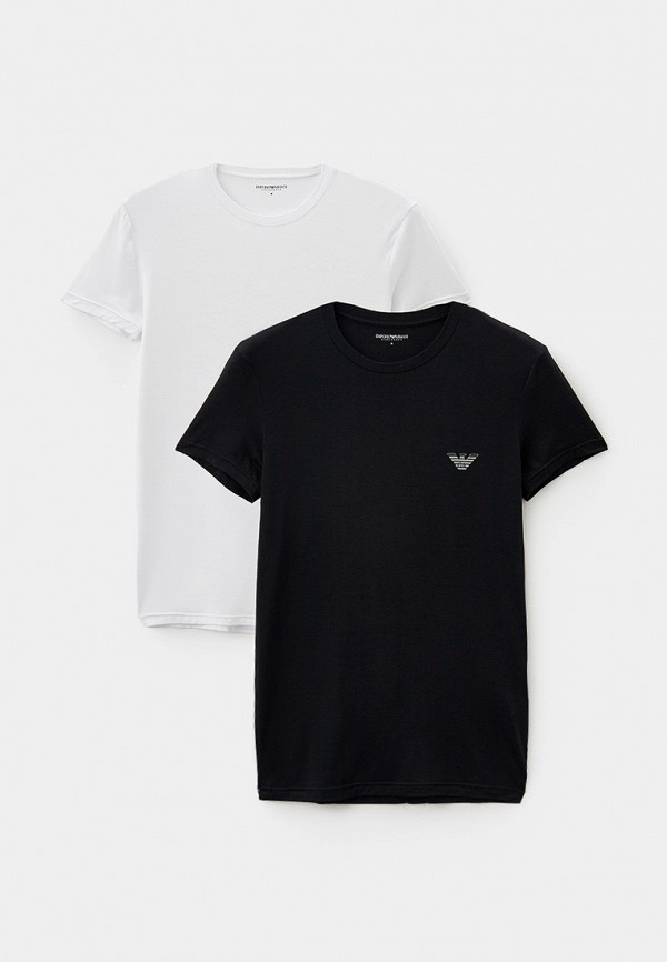 

Футболки домашние 2 шт. Emporio Armani, Разноцветный