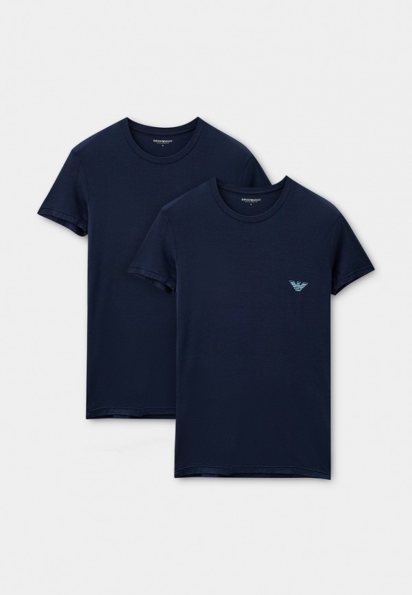 

Футболки домашние 2 шт. Emporio Armani, Синий