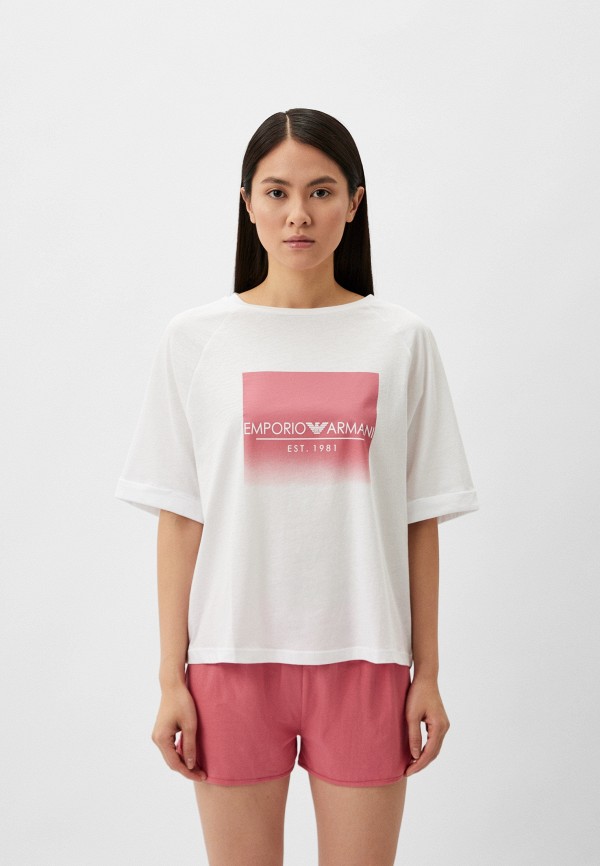 

Футболка домашняя Emporio Armani, Белый