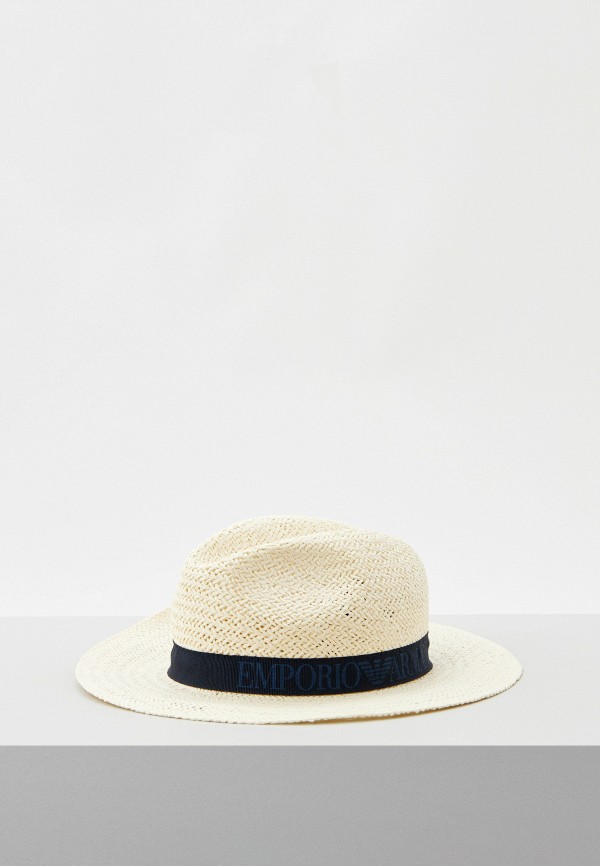 Шляпа Emporio Armani бежевого цвета
