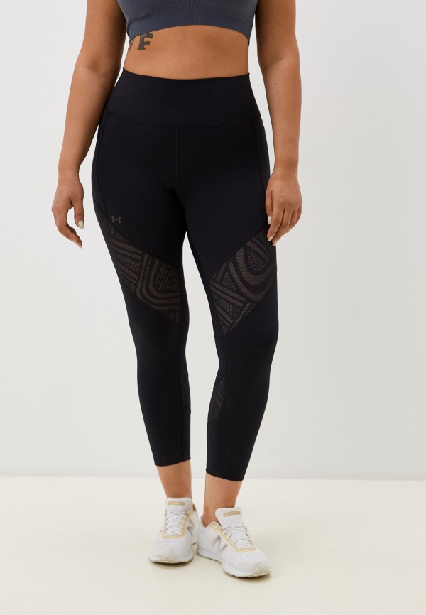 

Тайтсы Under Armour, Черный, RUSH VENT ANKLE LEGGING