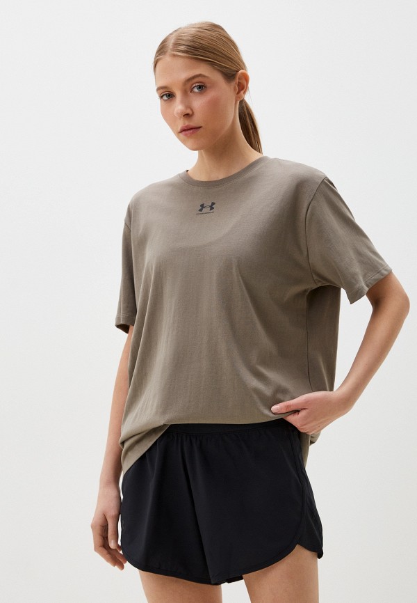 

Футболка Under Armour, Хаки, CAMPUS OVERSIZE SS
