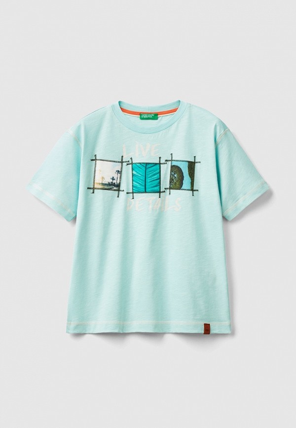 

Футболка United Colors of Benetton, Бирюзовый
