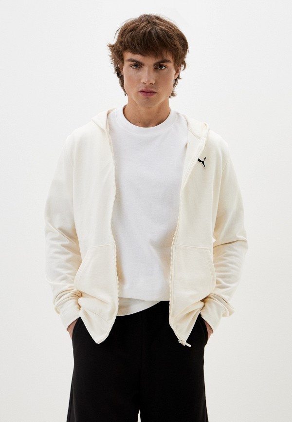 

Толстовка PUMA, Белый, BETTER ESSENTIALS Full-Zip Hoodie TR