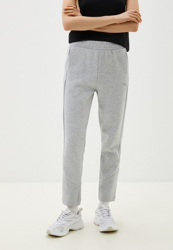 

Брюки спортивные PUMA, Серый, EVOSTRIPE High-Waist Pants